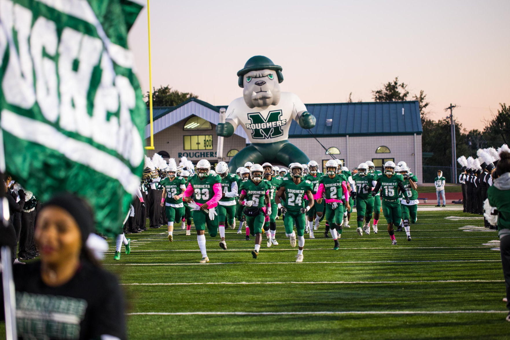 No. 4 Class 6AII: Muskogee Roughers (7-1)